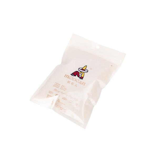 Moistureproof Zip Lock Plastic Bags With 8 Thread Thick PET PE Material