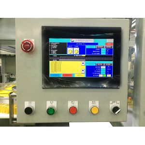 1200-1500 sacos/operação automatizada do PLC de With do Bagger do tecido controle automático mínimo