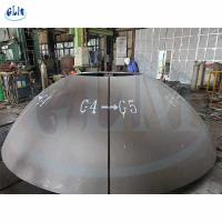 1000 mm 6 mm Tête de réservoir à plat hémisphérique demi-sphère alliages de nickel
