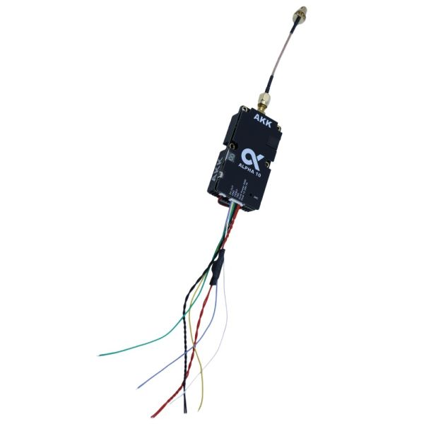 80CH Low Latency Video Transmitter 5.8GHz 10W With Built In Cooling System For Drone Transmission