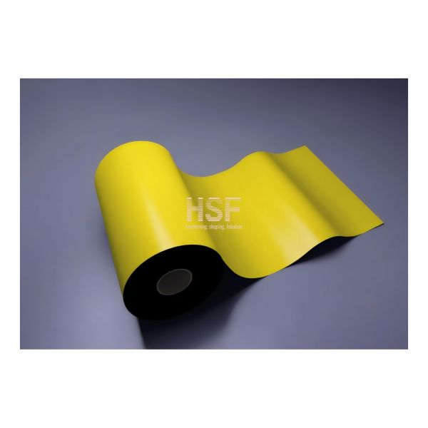 90μm Base Film 25μm Emboss Depth Yellow-Black Dual-Color CPP Film for High-End Stationery and Packaging