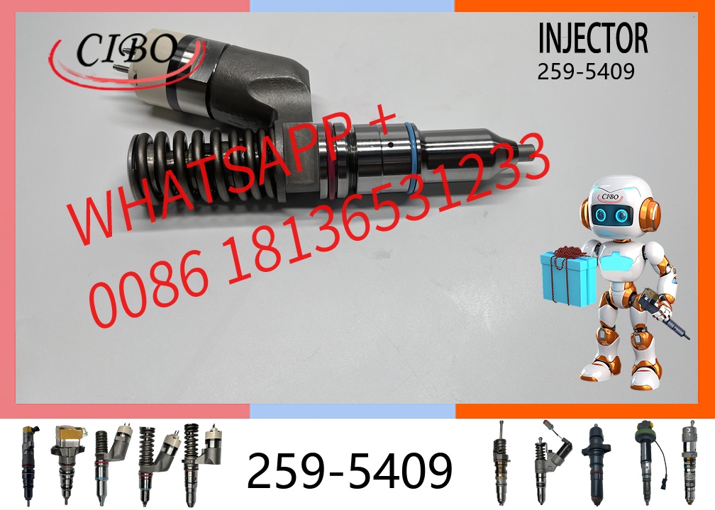 original 259-5409 Common Rail Diesel Fuel Injector Injector Gp-Fuel for C11 C13 C15 C18 Engine Replacement for OEM 2595409 253-0608 2530608 original new injector