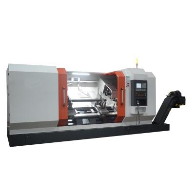 Precision Dual Spindle Inclined Bed Drilling And Milling Machine For Extended Work