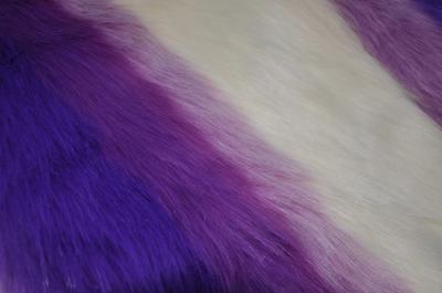 desvaneça a pele longa do falso do cabelo da cor 150cm, crie a forma morna e luxuoso do inverno