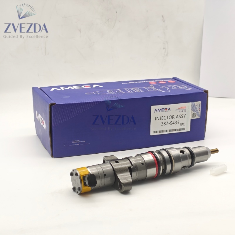 Common Rail Fuel Injector Komatsu PC200 Assembly OE 387-9433 For C9 Diesel Engine