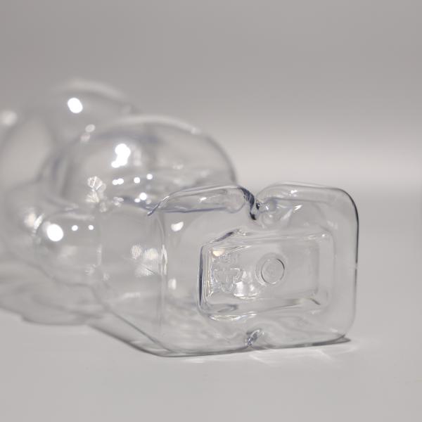 Round Empty PET Bottle Disposable Plastic Juice Bottles 500ml With FDA Certification