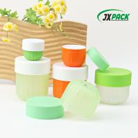 JXPACK 50ml Plastic Cosmetic Cream Jar with Pull Lid
