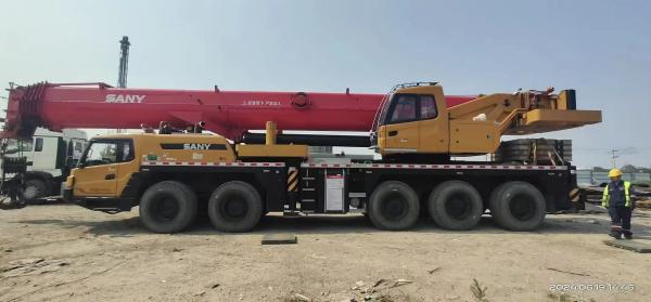 Used Crane Truck 160 Ton Mobile Crane 2022 Model Sany SAC1600T8