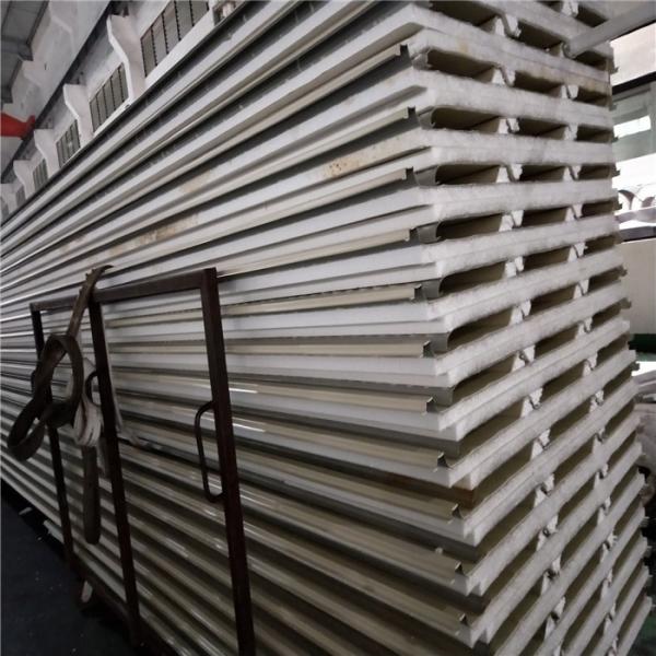 2017 new design 30mm silver paper eps roof sandwich panel 840-30-0.526mm for prefab house