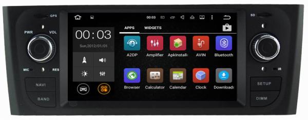 Ouchuangbo 6.1 inch car audio player multimedia android 7.1 for Fiat Punto with 1024*600 gps navi Bluetooth music SWC