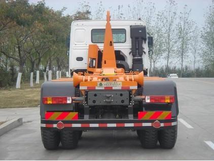 Steering Wheel Garbage Truck With Slip On Unit / Garbage Disposal Truck