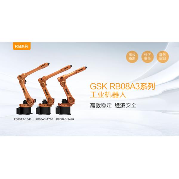 GSK RB08A3 Robotic Manipulator Arm PLC Six Axis Industrial Robot
