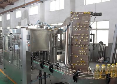SUS316 10000BPH Automatic Oil Filling Machine olive oil bottle filling capping machine CE