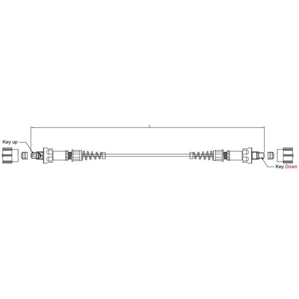 Outdoor Remote Cable Patch Cord with ODVA MPO Connector and Armored Outdoor Cable for Low Insertion Loss