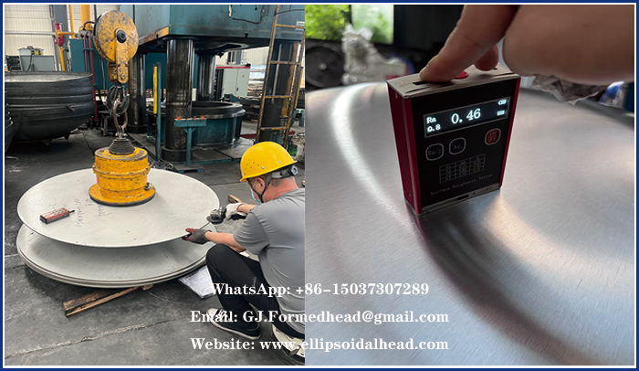 ASME & PED Certified Carbon Steel Custom Torispherical Heads from China Manufacturer