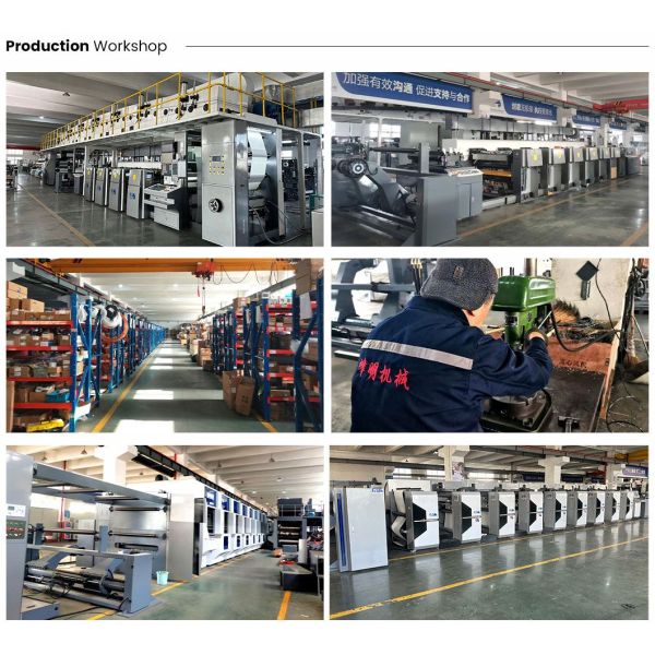FM-TS Sleeve Type 4 Color Paper Cup Paper Bag Flexo Printing Machine