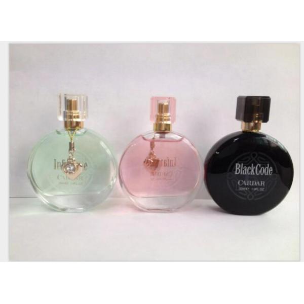 30ml Glass Sprayer Bottles Body Skincare Surlyn Cap Perfume Bottle Makup Packaging
