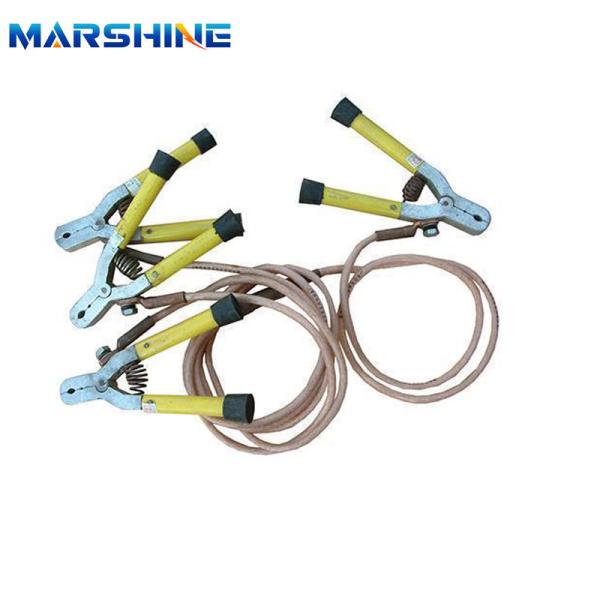 Galvanized Aluminum Portable Personal Safety Earth Wire For Power Equipment And Earthing