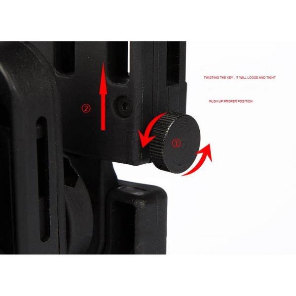 Combat Tactical Accessories IPSC USPSA IDPA Competitive GR Quick Draw Holster Adjustable