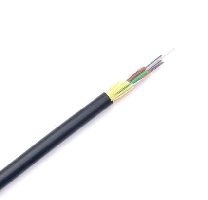 4-288 Core Non Metallic Fiber Optic Cable Single Sheathed ADSS Fiber Cable Overhead Pipes