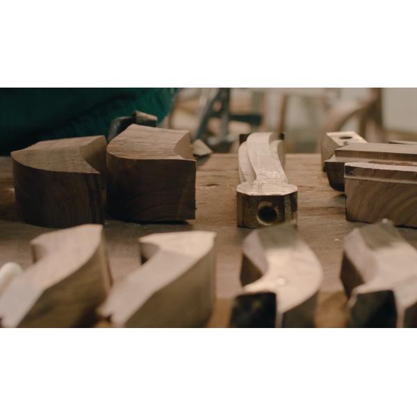 Contemporary Solid Wood Cabinets , Dark Brown Modern Wood Sideboard