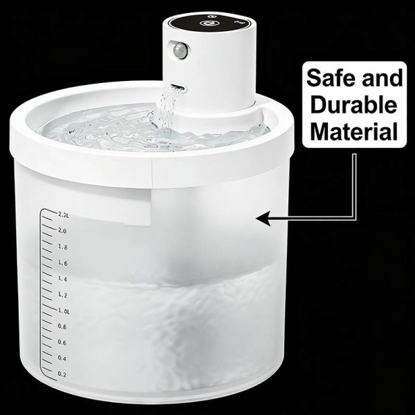 Wholesale Smart Pet Water Fountain Automatic Wireless Filtered Quiet BPA-Free Pet Water Dispenser Bulk