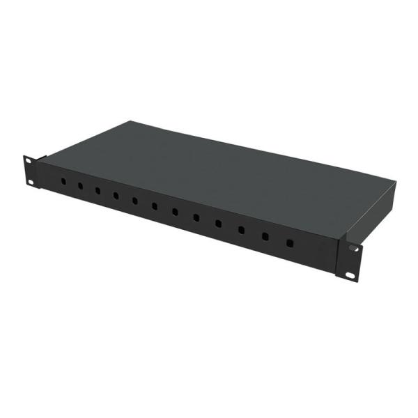 Light Weight ODF Fiber Optic Termination Box 4 8 12 24 48 Port Rackmount Wall Mount