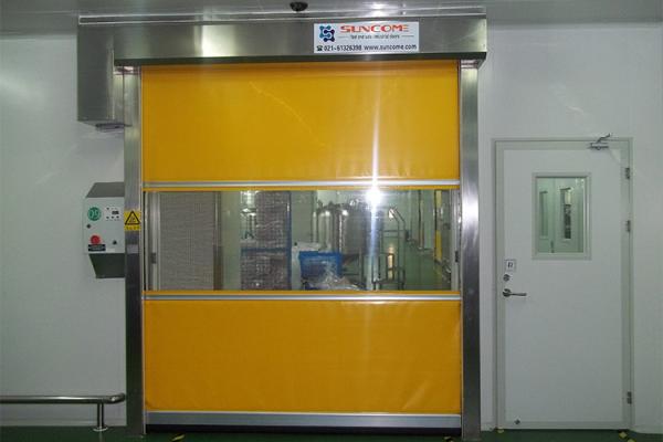 Porte à rouleaux ouvertes à l' intérieur et à l' extérieur en acier inoxydable 304