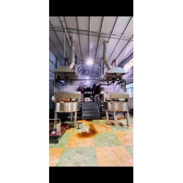 Full Automatic 100-1000kg/h Cane Sugar Production Line for Sugar Refining Plant