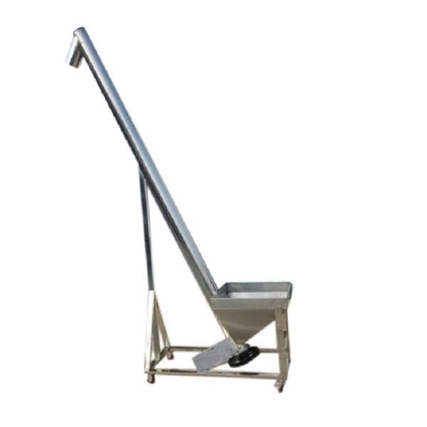 Custom Stainless Steel Screw Conveyor Food-Grade Material Corrosion-Resistant Flexible Screw Conveyor for Seeds and Grains Specialized for Food and Chemical Industries