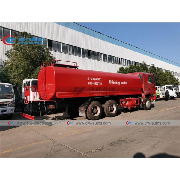 Тележка питьевой воды Shacman F3000 20000L нержавеющей стали