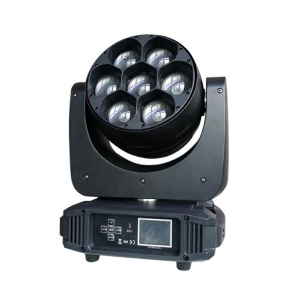 Nebula 7X40W LED RGBW Zoom Wash Pixel Control DMX Stage Moving Head Light