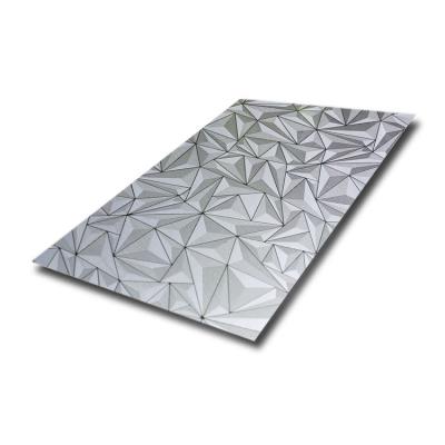O laser carimbado cortou o revestimento de teste padrão de gravação das folhas 5Wl 6Wl do metal