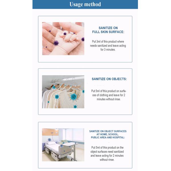 Antibacterial Common Household Disinfectants Eco Friendly No Stimulation