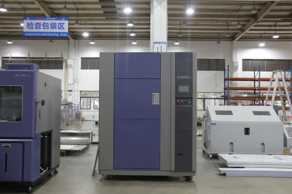 High Temp Climatic Test Chamber 150L 3 Zone Thermal Shock Chamber 7 LCD Toch Panel