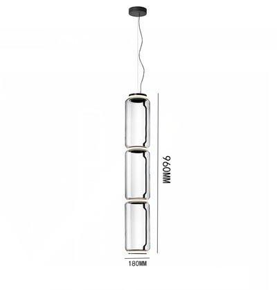 Italy Design Heavy Glass Pendant Light Nordic Modern Hanging Led Pendant Lamp Fixture(WH-GP-35)