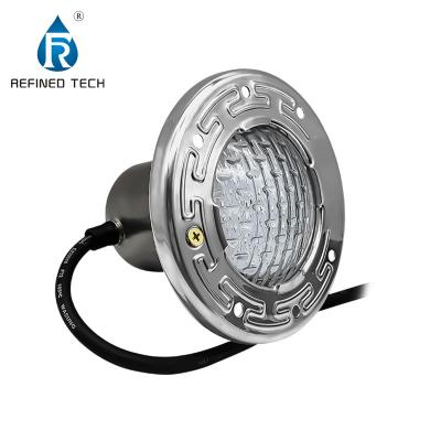 Multicolor Stainless Steel LED SPA Light , 120V RGB LED Pool Light Bulb