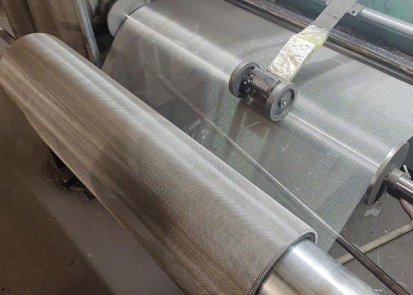 Customizable 304 Ss Woven Wire Mesh For Filtration High Precision Silver Gray Fine Stainless Steel Mesh