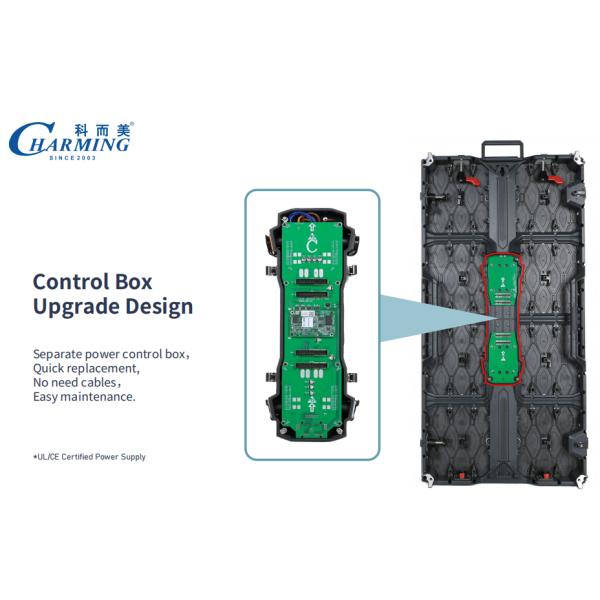 E Series 4K 3840Hz 500x1000mm P3.91 LED Screen Quick Connection Truss
