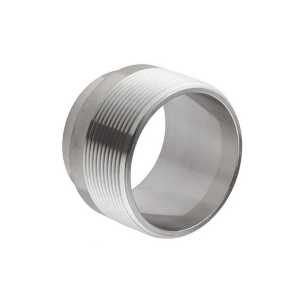 Las piezas que trabajaban a máquina del CNC roscaron servicio que molía del tubo de aluminio anodizadas