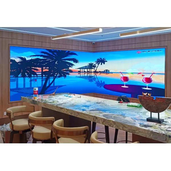 Digital Poster CAILIANG D1.53 320x160 P1.538mm Indoor HD Full Color LED Display Module