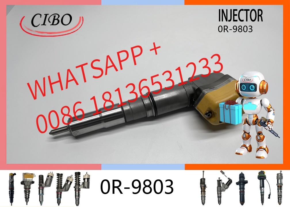 original 0R-9803 Diesel Fuel Injector for  3412 C3412 3412E Engine Truck Excavator 773D 992C D9N 375 5080 Injection Valves 232-1173 232-1168 0R9803 original new injector