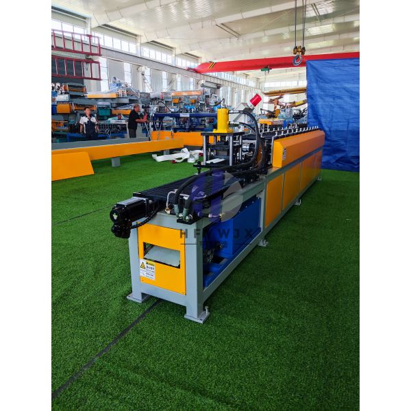 Customized Metal Fence Plate Forming Machine With 12 Row Molding 4kw Servo Gear Transmission