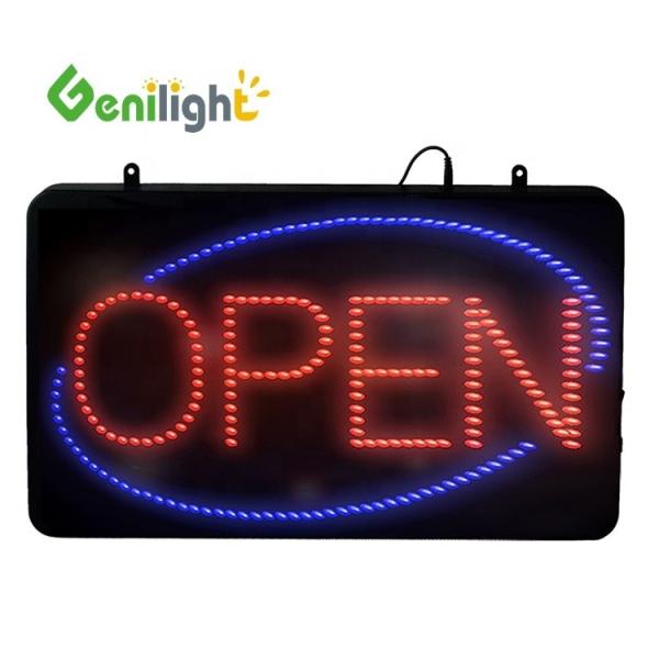5000 Hours Working Lifetime LED OPEN Neon Sign for Advertising and Interior Decoration