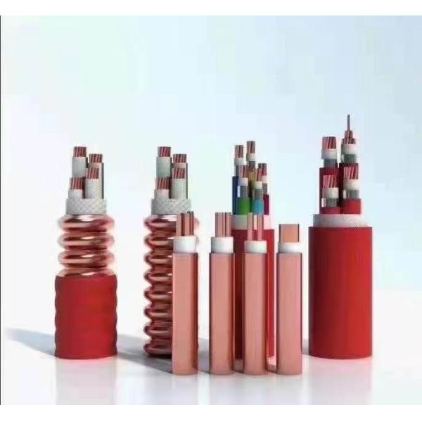 Огнеупорный гибкий минерально-изолированный медный проводник водонепроницаемый электрический кабель