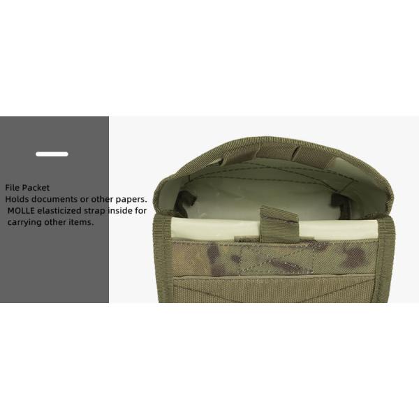 1000D Polyester Ruin Green Camouflage Combat Vest Military Gear