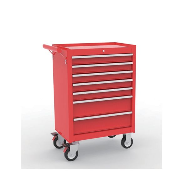 Multifunctional Plastic-Steel Tool Cabinet: 2-Drawer, 5