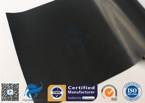 Black Non Stick Silicone Baking Mat FDA PTFE  BBQ Grill Mat Food Grade Oven Liner