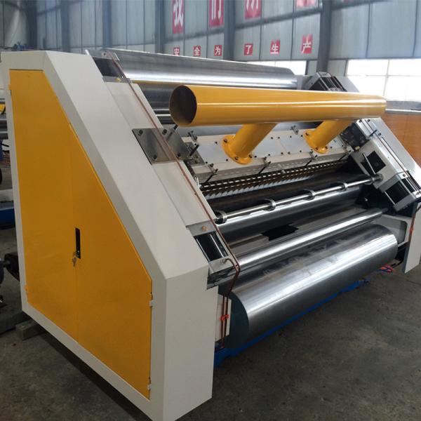 B Flute Steam Heating 2000mm Single Facer Corrugated Machine