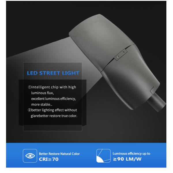 70 CRI 5 - Lumière extérieure imperméable à l'eau en aluminium moulé sous pression IP65 pour lampe d'autoroute